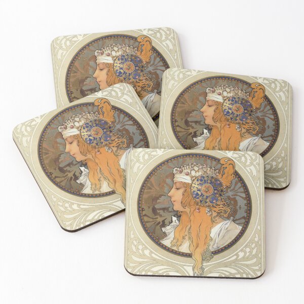 Item preview, Sophia by Alphonse Mucha - Vintage Art designed and sold by RickE.