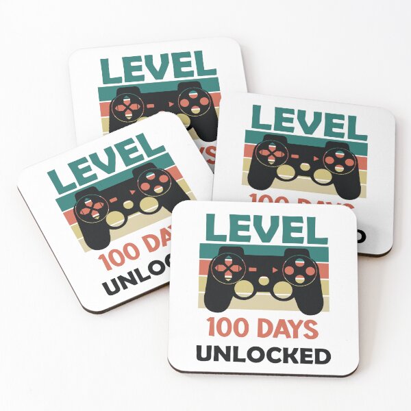 Item preview, Level 100 Days Unlocked designed and sold by beefrancky.