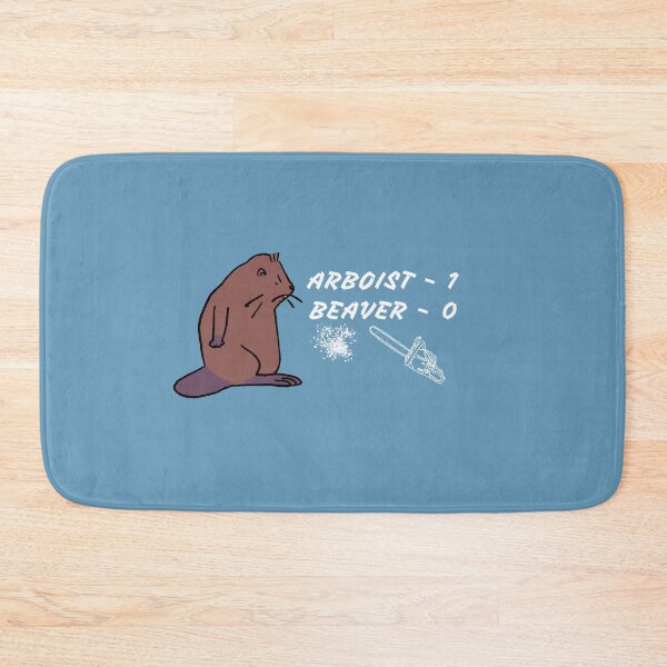 Item preview, Arborist 1 Beaver 0 -  Arborist Fun Graphic - Fun Arborist Gifts  designed and sold by WoodWorkingInc.
