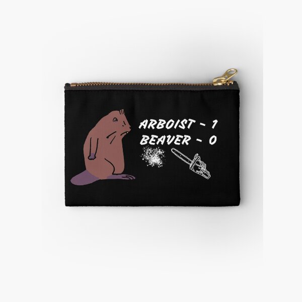 Item preview, Arborist 1 Beaver 0 -  Arborist Fun Graphic - Fun Arborist Gifts  designed and sold by WoodWorkingInc.