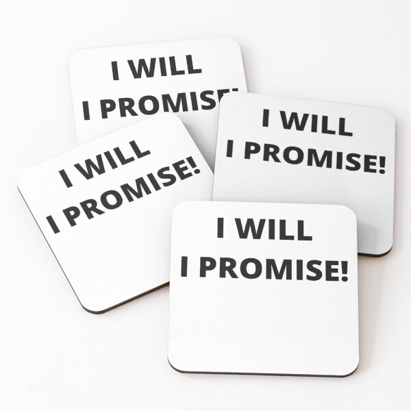 Item preview, Lo haré, lo prometo designed and sold by BubbleTextBox.