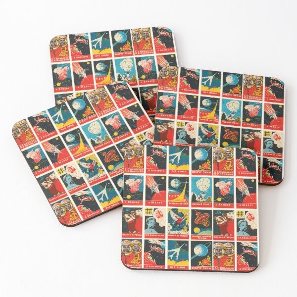 Item preview, Soviet Space Program Propaganda Posters designed and sold by iconikit.