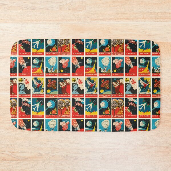 Item preview, Soviet Space Program Propaganda Posters designed and sold by iconikit.