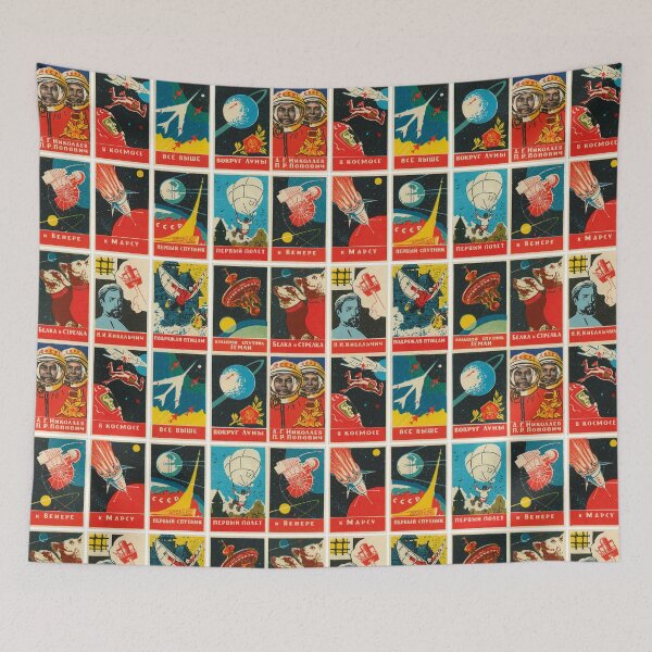 Item preview, Soviet Space Program Propaganda Posters designed and sold by iconikit.