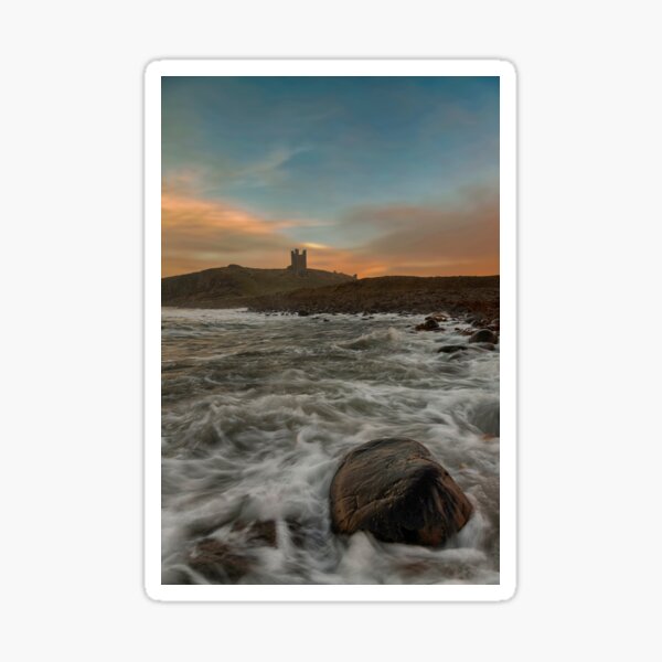 Dunstanburgh Shore Sticker