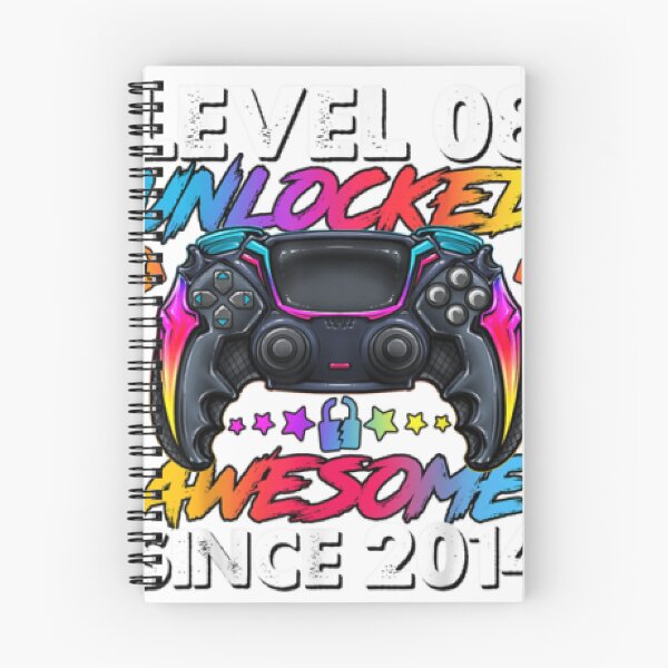 Item preview, Level 8 Unlocked Awesome Since 2014 8th Birthday Gaming designed and sold by selimane.