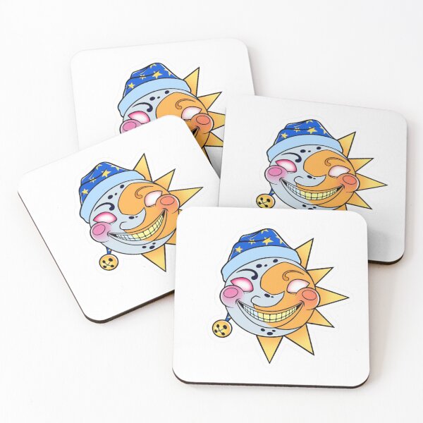 Item preview, Sun Moon FNAF  designed and sold by creepytoesart.
