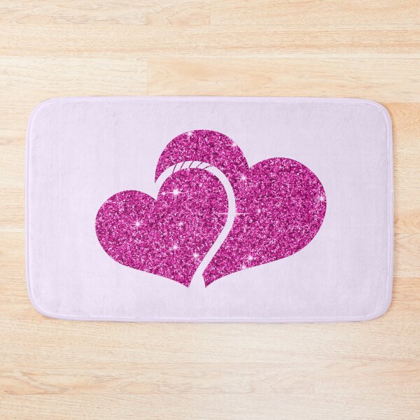 Item preview, Hot Pink Glitter Hearts  designed and sold by UniverseStudio.