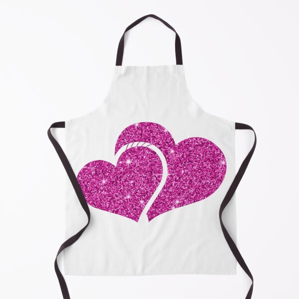 Item preview, Hot Pink Glitter Hearts designed and sold by UniverseStudio.