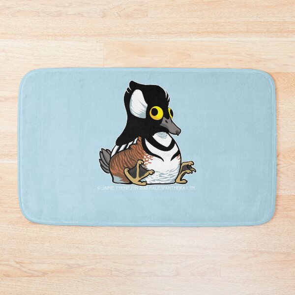 Item preview, Fat Hooded Merganser Sticker designed and sold by TillStenschke.