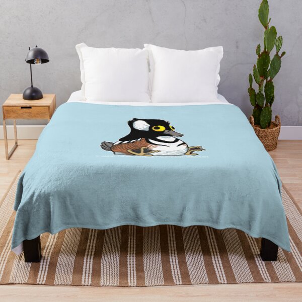 Item preview, Fat Hooded Merganser Sticker designed and sold by TillStenschke.