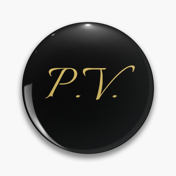 Item preview, PV Initials | Gold Lettering | Personalised Gifts designed and sold by Avo And Sriracha.