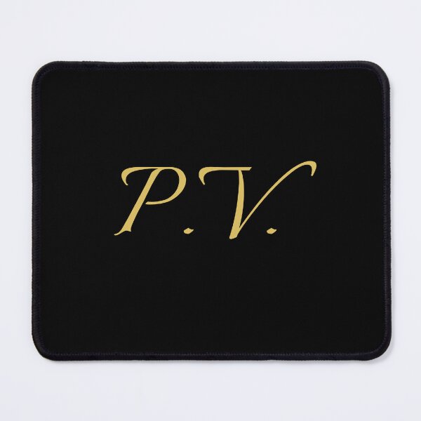 Item preview, PV Initials | Gold Lettering | Personalised Gifts designed and sold by Avo And Sriracha.