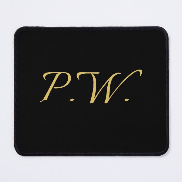 Item preview, PW Initials | Gold Lettering | Personalised Gifts designed and sold by Avo And Sriracha.