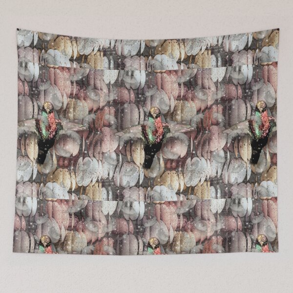 Item preview, Happy bird  hummingbird  amazing t shirt design colorful background pattern  designed and sold by proArt004.