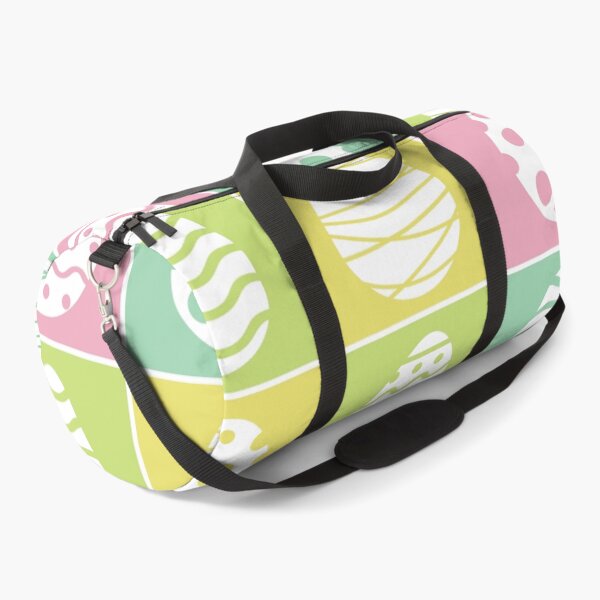 Item preview, Easter eggs checkered pattern  on green, yellow and pink squares  designed and sold by Yasminepatterns .