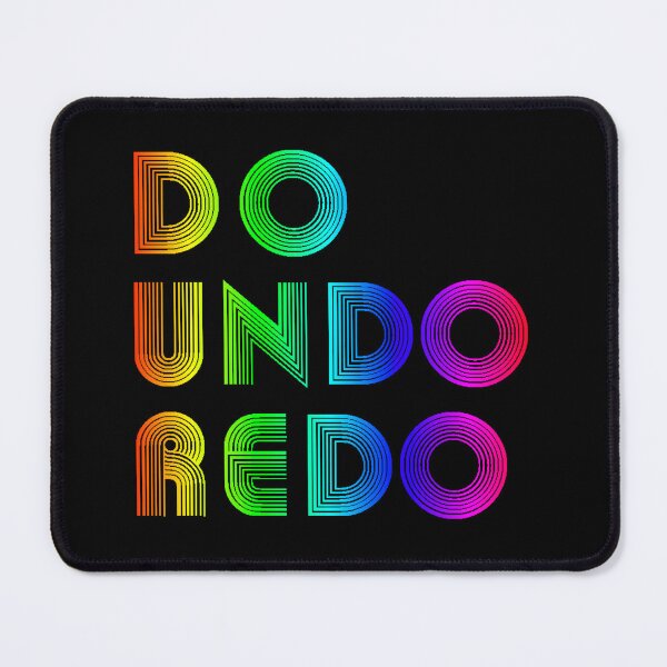 Item preview, DO UNDO REDO designed and sold by ARCADEWEAR.IT.