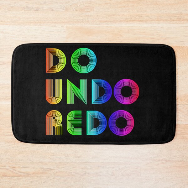 Item preview, DO UNDO REDO designed and sold by ARCADEWEAR.IT.