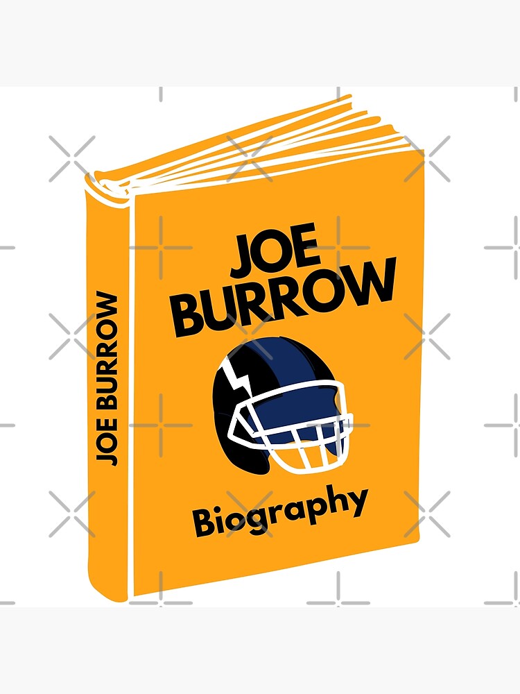 "Joe burrow biography novel gift 2022" Poster for Sale by