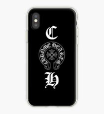 Vertikale CH Initiale + Emblem iPhone-Hülle & Cover