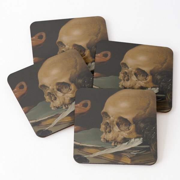 Item preview, Dark Academia Memento Mori Painting Design designed and sold by Nostalgia Exclusive Malta.