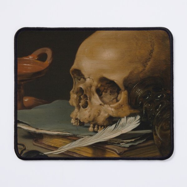 Item preview, Dark Academia Memento Mori Painting Design designed and sold by Nostalgia Exclusive Malta.