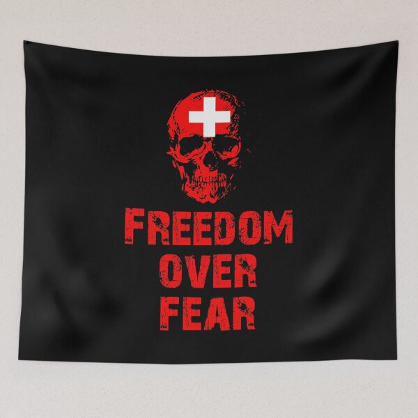 Item preview, Freedom over fear Switzerland designed and sold by Markotropoya22.