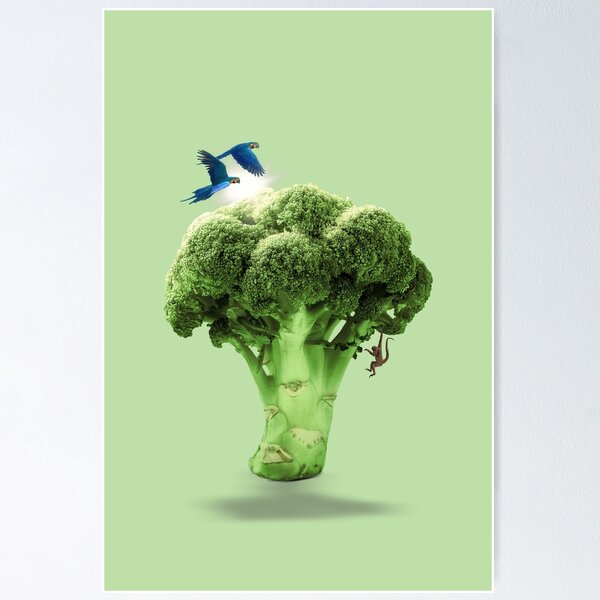 Item preview, Broccoli Forest designed and sold by JonasLoose.