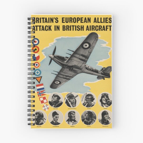 Item preview, Los aliados europeos de Gran Bretaña atacan en aviones británicos designed and sold by Luke Mckinstry.