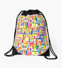 Colored pencil Drawstring Bag