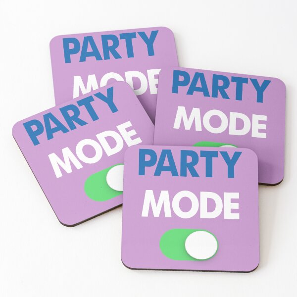 Item preview, PARTY MODE ON OFF. designed and sold by TZBINOU.