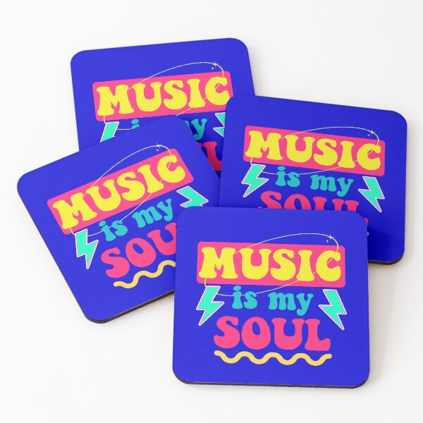 Item preview, Music is my Soul - Retro Vintage Music Lover Musician Gifts designed and sold by mayamay0.