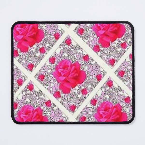 Item preview, PINK ROSES ABSTRACT GARDEN  PATTERN ART designed and sold by sharlesart.