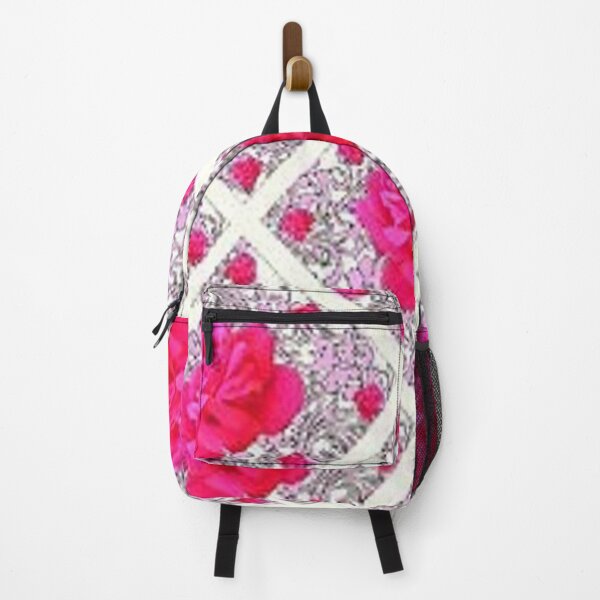 Item preview, PINK ROSES ABSTRACT GARDEN PATTERN ART designed and sold by sharlesart.