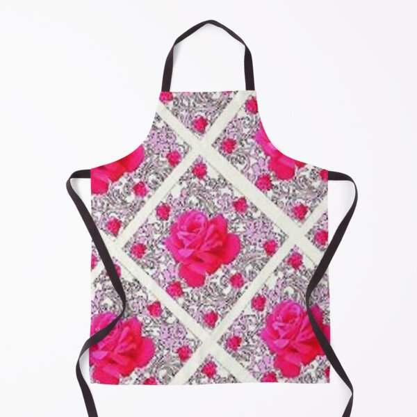 Item preview, PINK ROSES ABSTRACT GARDEN PATTERN ART designed and sold by sharlesart.