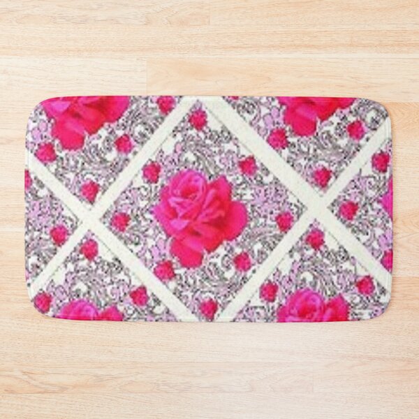 Item preview, PINK ROSES ABSTRACT GARDEN  PATTERN ART designed and sold by sharlesart.