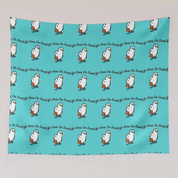 Item preview, Life goes on duck        designed and sold by EldritchArts09.