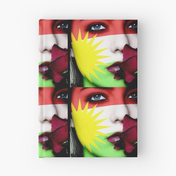Item preview, kurdish girl,kurdistan flag designed and sold by KurdishShops.