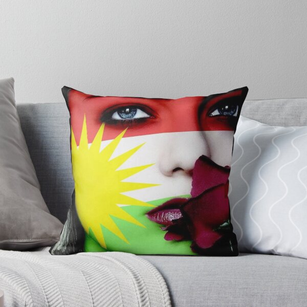 Item preview, kurdish girl,kurdistan flag designed and sold by KurdishShops.
