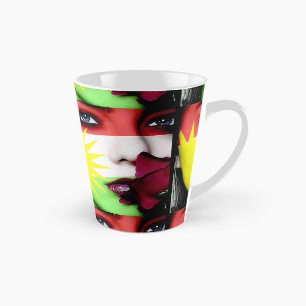 Item preview, kurdish girl,kurdistan flag designed and sold by KurdishShops.