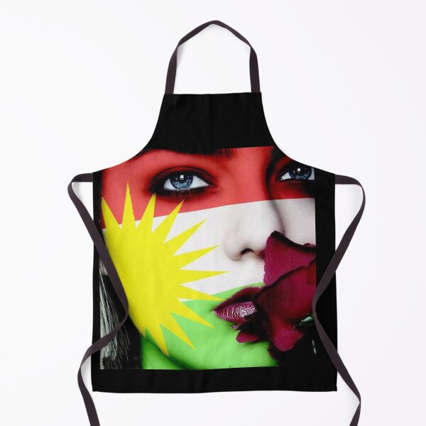 Item preview, kurdish girl,kurdistan flag designed and sold by KurdishShops.