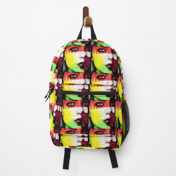 Item preview, kurdish girl,kurdistan flag designed and sold by KurdishShops.