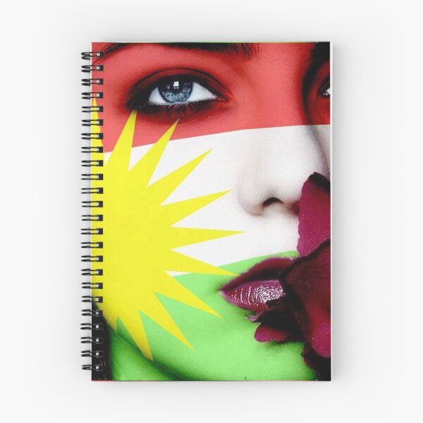 Item preview, kurdish girl,kurdistan flag designed and sold by KurdishShops.