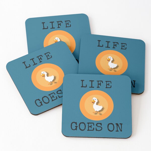 Item preview, Life Goes On Duck      designed and sold by EldritchArts09.