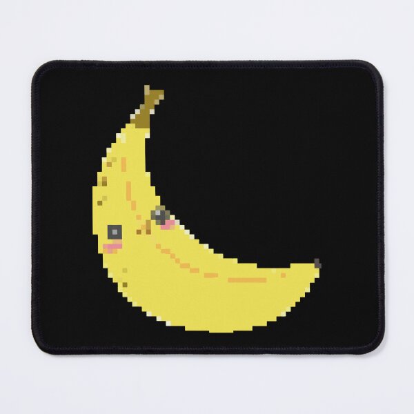 Item preview, Cute pixel art banana with eyes designed and sold by PrintsyGal.