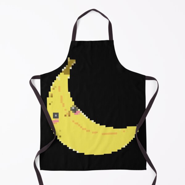Item preview, Cute pixel art banana with eyes designed and sold by PrintsyGal.