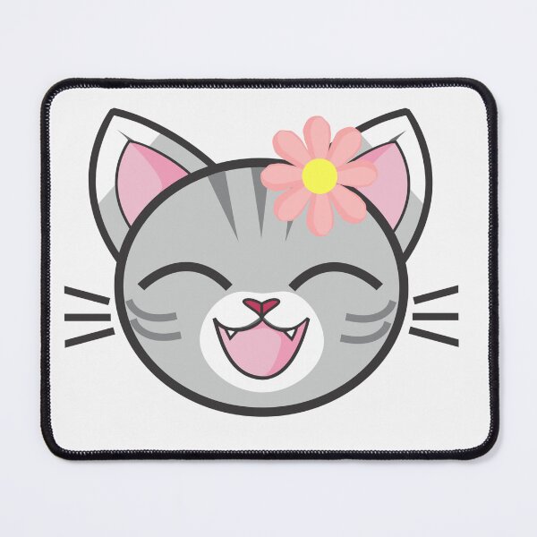Item preview, Sweet smiling cat face designed and sold by EMIPRINCESS.