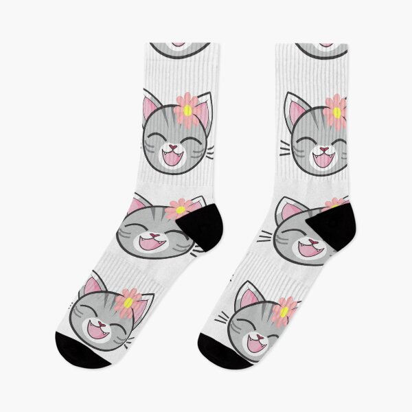 Item preview, Sweet smiling cat face designed and sold by EMIPRINCESS.