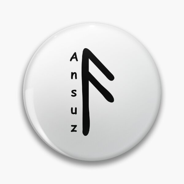 Item preview, Ansuz rune designed and sold by Radixbarny.