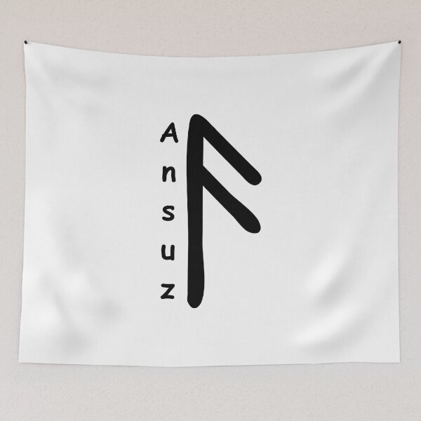 Item preview, Ansuz rune designed and sold by Radixbarny.